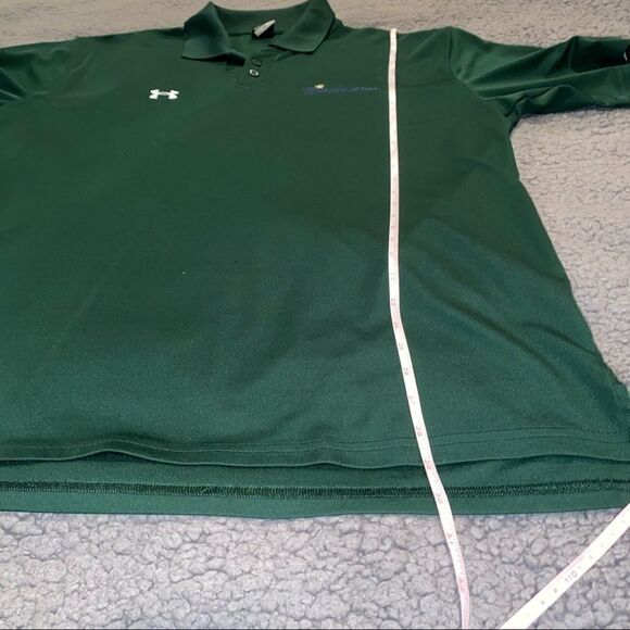 Under Armour Budweiser Polo Shirt Sz Large Green - Picture 11 of 11